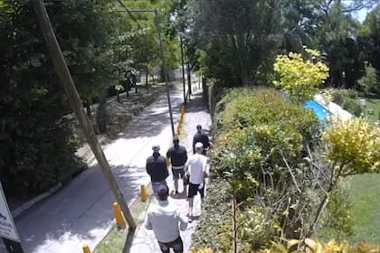 Los sospechosos de entrar a robar en la casa de Valeria Mazza