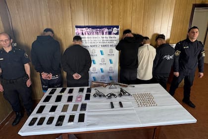 Los sospechosos fueron detenidos por la policía bonaerense