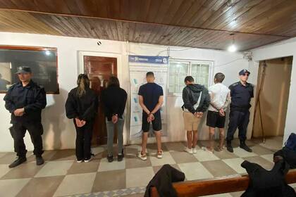 Los sospechosos fueron detenidos por la policía bonaerense