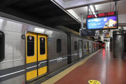 Los subtes no funcionarán entre las 19 y la medianoche del 24 de enero