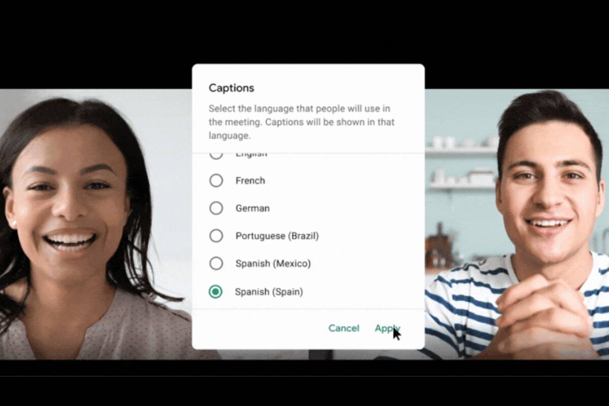 Los subtítulos automáticos en español llegan a Google Meet, una característica que busca mejorar la participación de las personas con problemas de audición en las reuniones online