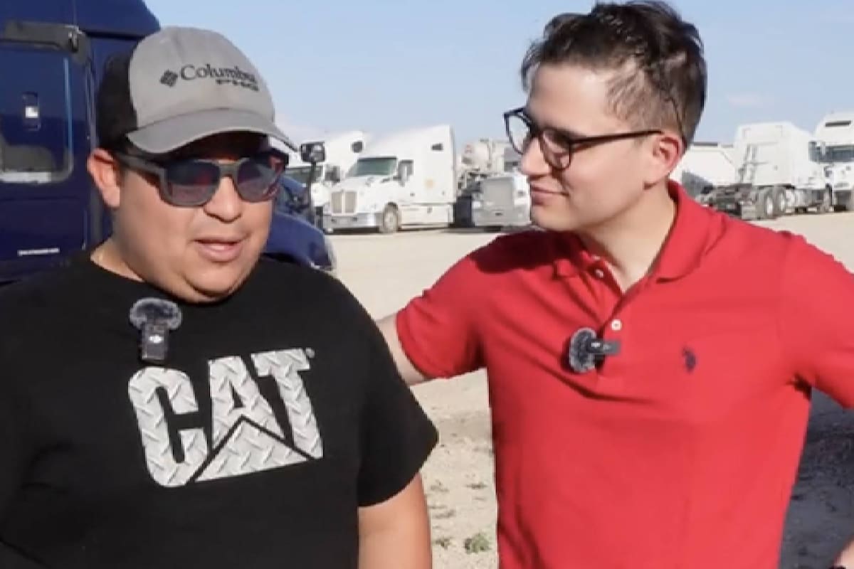 Los sueldos de los camioneros en EE.UU. generan debate: mientras en redes aseguran ingresos de más de US10.000 al mes, otras plataformas cifras más moderadas