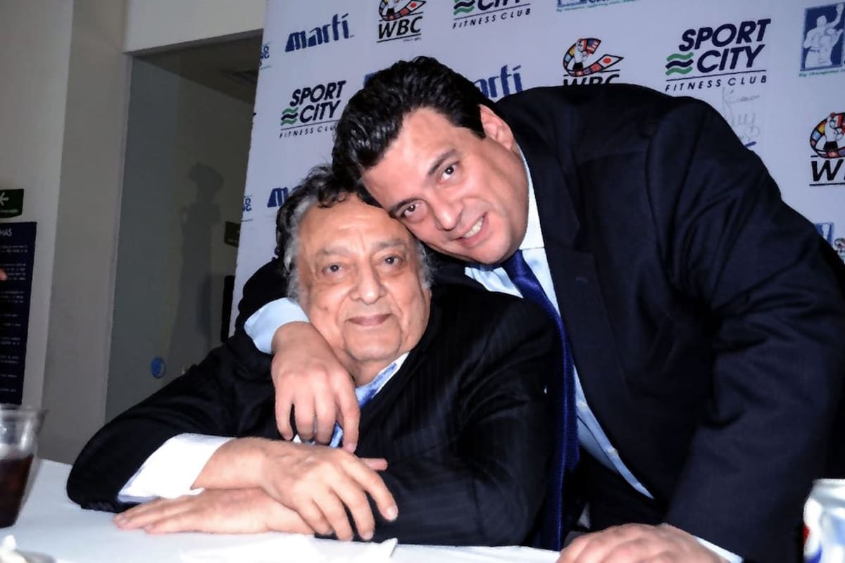 Los Sulaimán, la historia pura del Consejo Mundial de Boxeo: Mauricio con su padre, José
