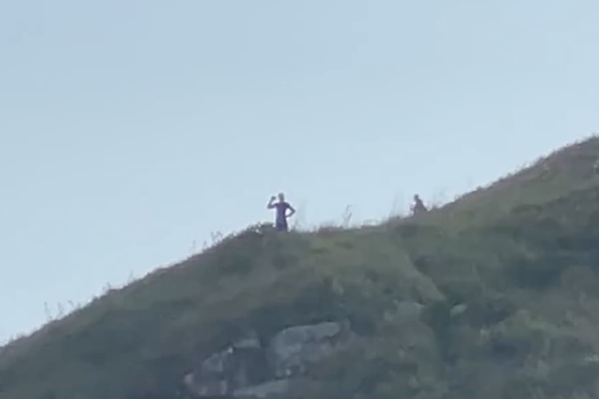 Los supuestos seres extraterrestres que captaron en una isla de Brasil