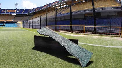 Los tablones de Boca, otra vez en Brandsen 805