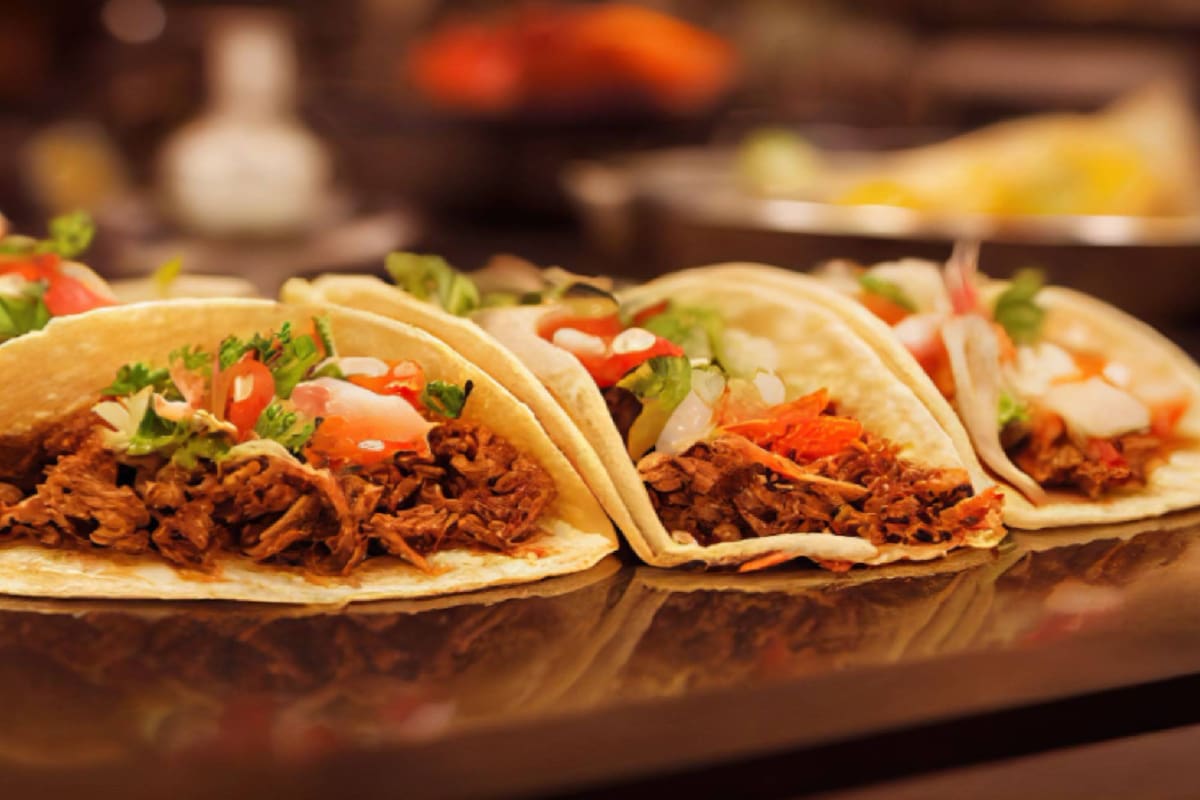 Los tacos, uno de los platos más famosos de México y populares del restaurante mexicano Chi-Chi’s