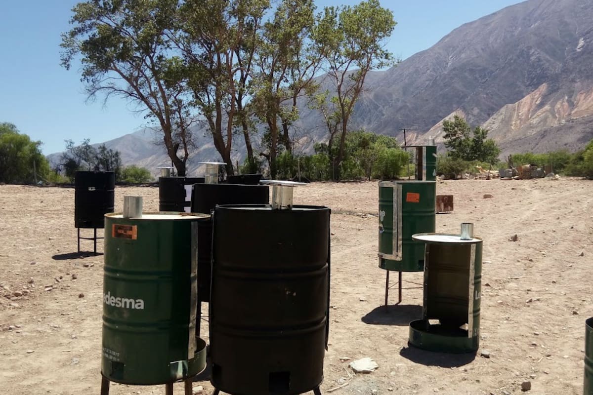 Los tanques que se usan en el proceso