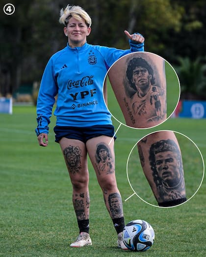 Los tatuajes de Yamila Rodríguez