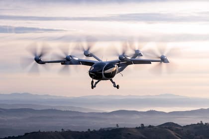 Los taxis voladores serían una realidad en un futuro próximo para llegar a los aeropuertos de Estados Unidos
