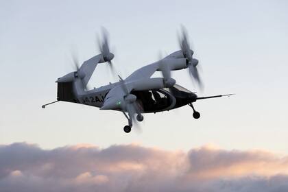 Los taxis voladores serían una realidad en un futuro próximo para llegar a los aeropuertos de Estados Unidos