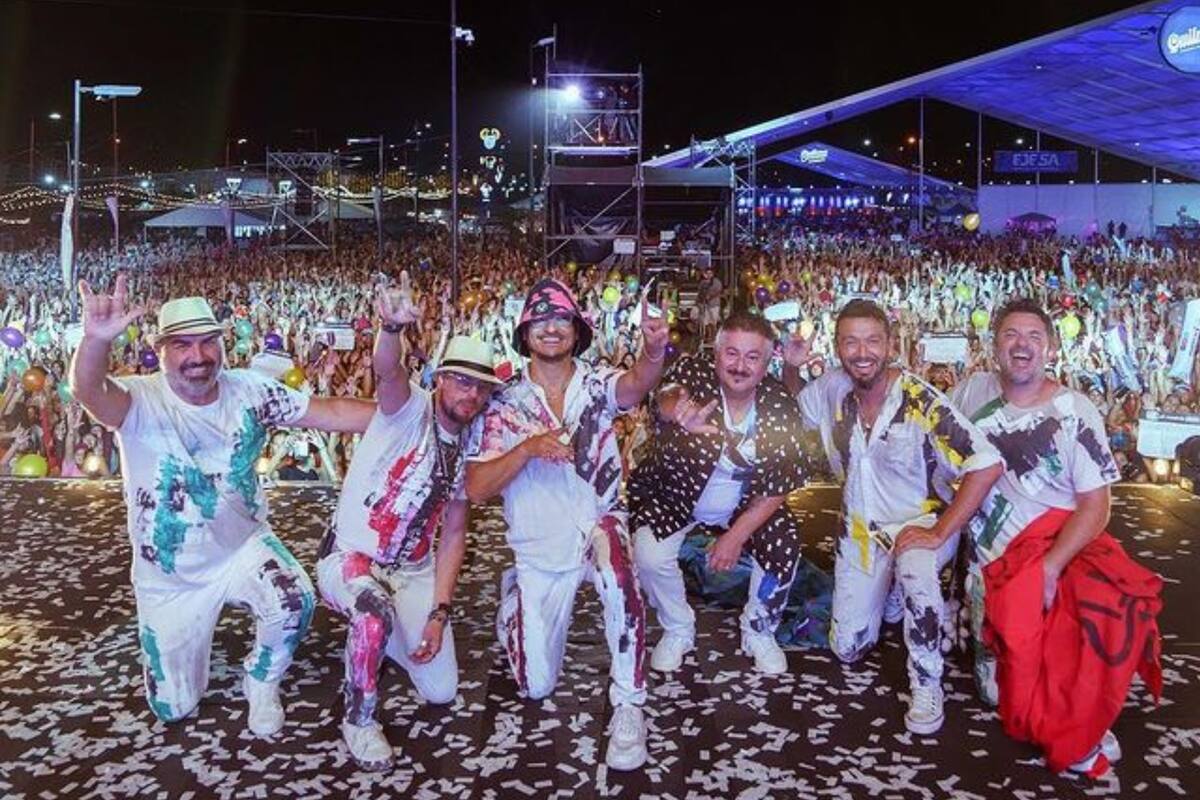 Los Tekis se presentaron en Salta y un rayo los obligó a interrumpir su presentación