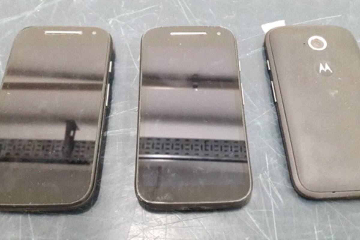 Los teléfonos que integran uno de los lotes que se subastarán