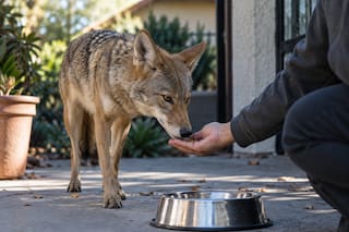Alimentó un coyote durante meses en Los Ángeles y lo apodó Wylie: ahora podría enfrentar cargos