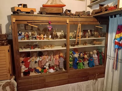 Los títeres y muñecos que hay en La casa del titiritero (Foto: Cecile Charré)