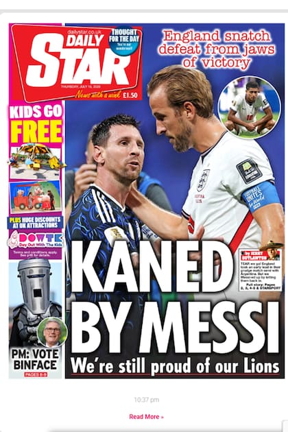 Los titulares de Daily Star