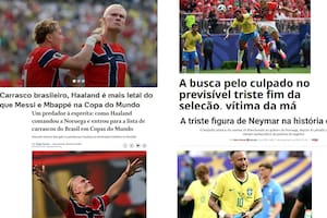 Las tapas de los diarios de Brasil tras la eliminación del equipo de Ancelotti en el Mundial 2026