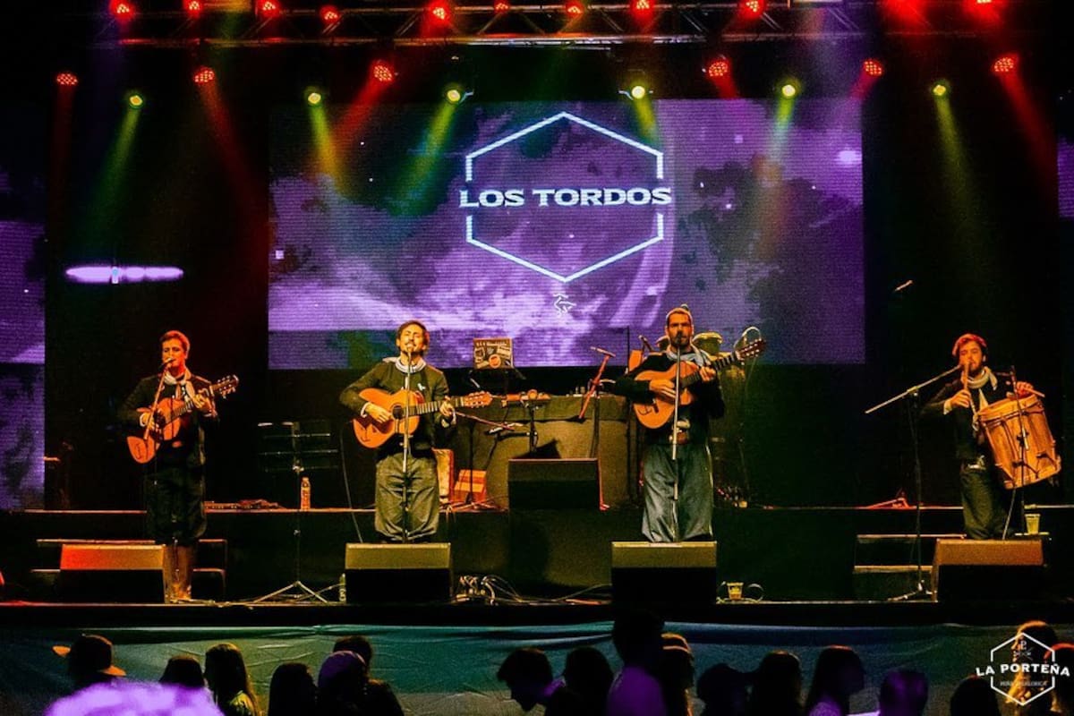 Los Tordos en el Festival La Porteña