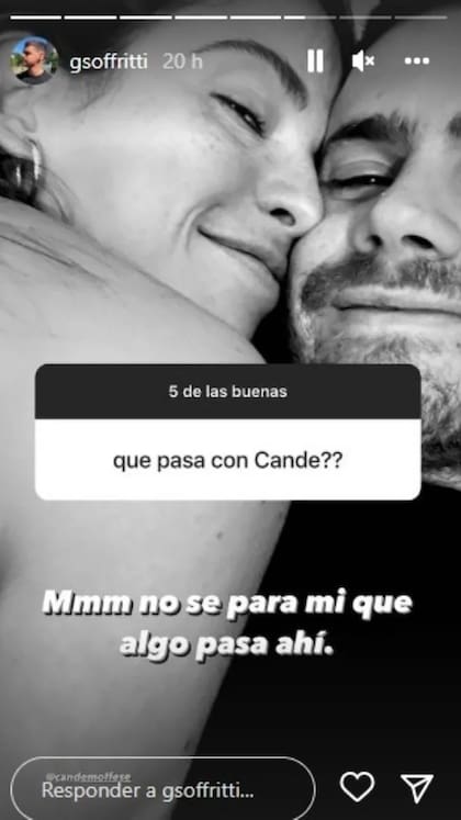 Los tortolitos ya no se ocultan y gritan su amor a los cuatro vientos (Foto: Instagram @gsoffritti)
