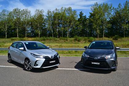 Los Toyota Yaris Hatchback y Sedán también integran la lista