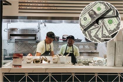 Los trabajadores de comida rápida en California experimentaron un aumento salarial del 18%