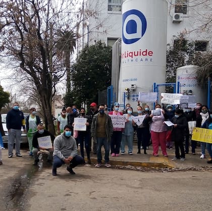 Los trabajadores del Hospital de Quilmes