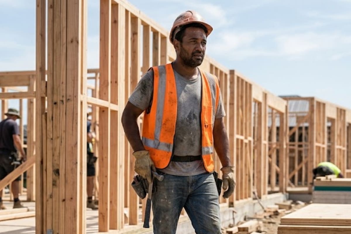 Los trabajadores migrantes de la construcción representan el 40% de la fuerza laboral del sector en Texas