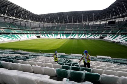 El Education City Stadium se utilizará para el próximo campeonato de fútbol de la Copa Mundial de la FIFA 2022, en Qatar