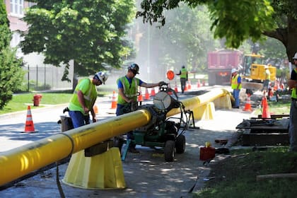 Los trabajos se están llevando a cabo en el Condado de McHenry, en Illinois, pero el olor a gas podría extenderse a otros condados cercanos