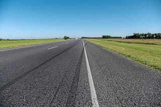 Cómo es la obra que ya se está ejecutando en la zona más deteriorada de la ruta 2