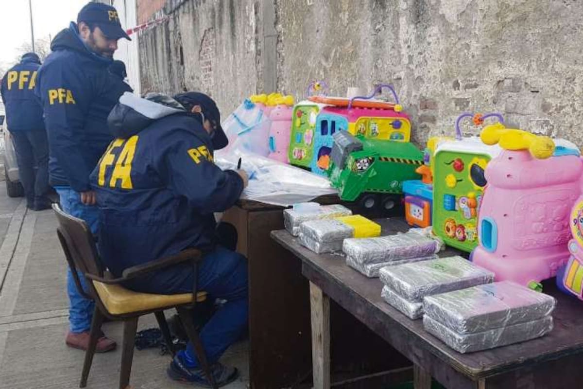 Los traficantes buscaron sacar rédito del cercano Día del Niño