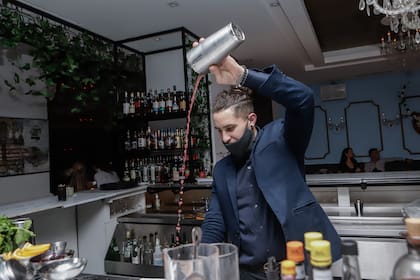 Los tragos, una parte importante de la propuesta en este restaurante.