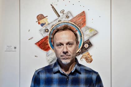 Los trazos del ilustrador, diseñador gráfico y creador de un universo lúdico fantástico