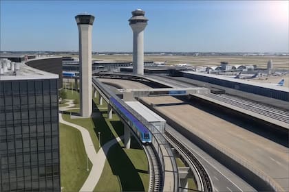 Los trenes del proyecto O'Hare Flyer saldrían cada 15 minutos y funcionarían de manera eléctrica, lo que busca garantizar viajes silenciosos para los pasajeros