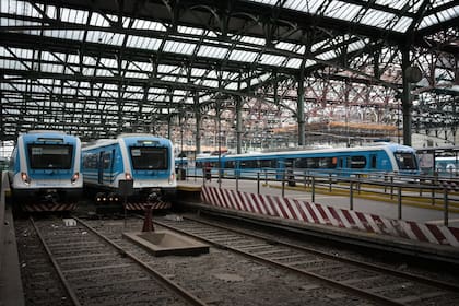 Los trenes no funcionaron el 19 de febrero pasado por el paro de la CGT