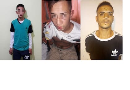 Los tres detenidos
