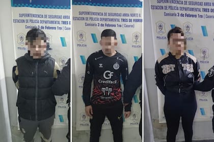 Los tres detenidos