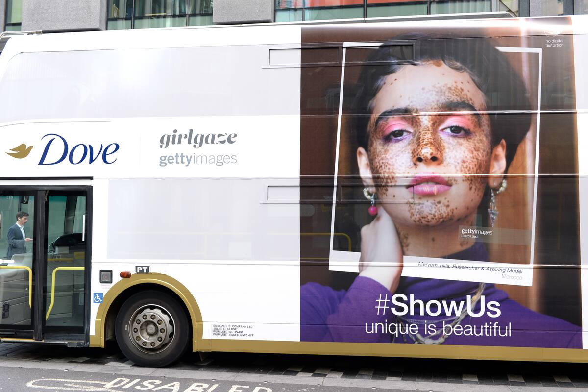 Girlgaze, Dove y Getty Images se unieron para potenciar el alcance de la propuesta a nivel global.