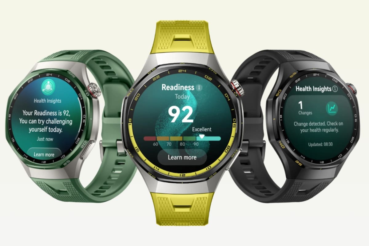 Los tres colores del Huawei Watch GT 7 Pro