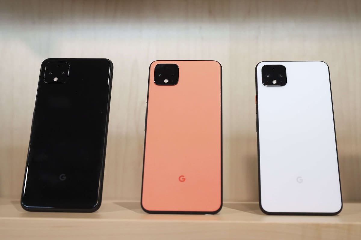 Los tres colores del nuevo Pixel 4