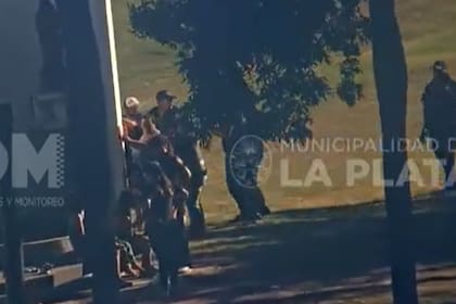 Los tres delincuentes fueron descubiertos in fraganti