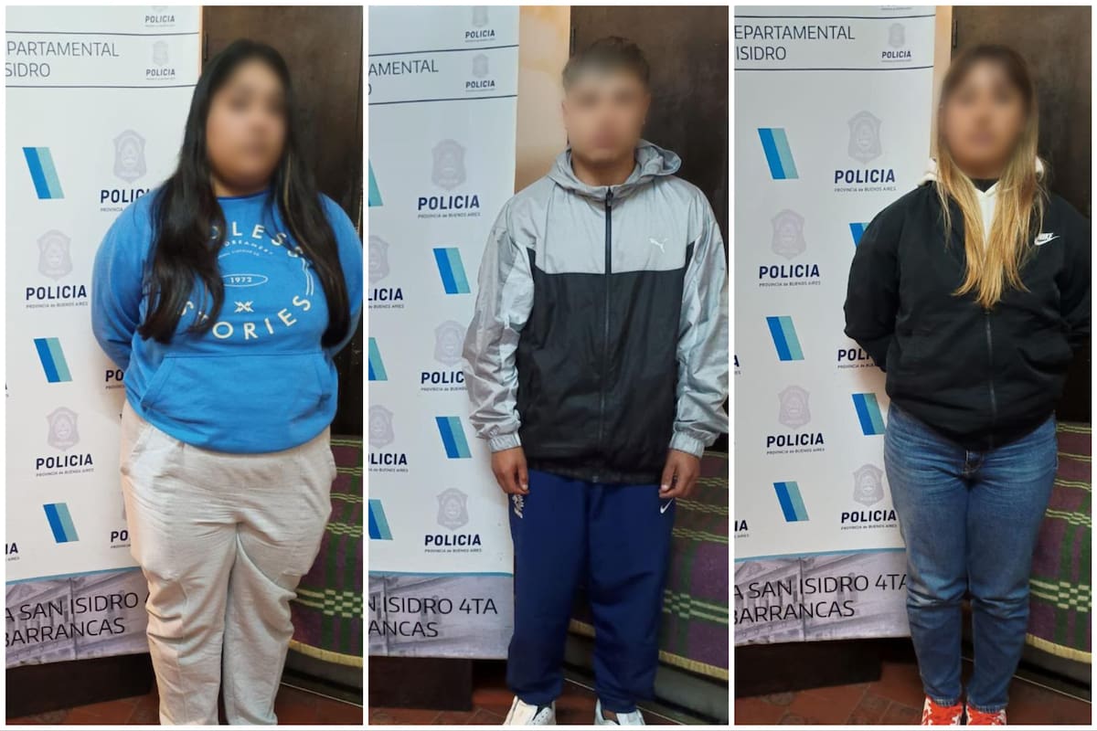 Los tres detenidos por la entradera en Martínez