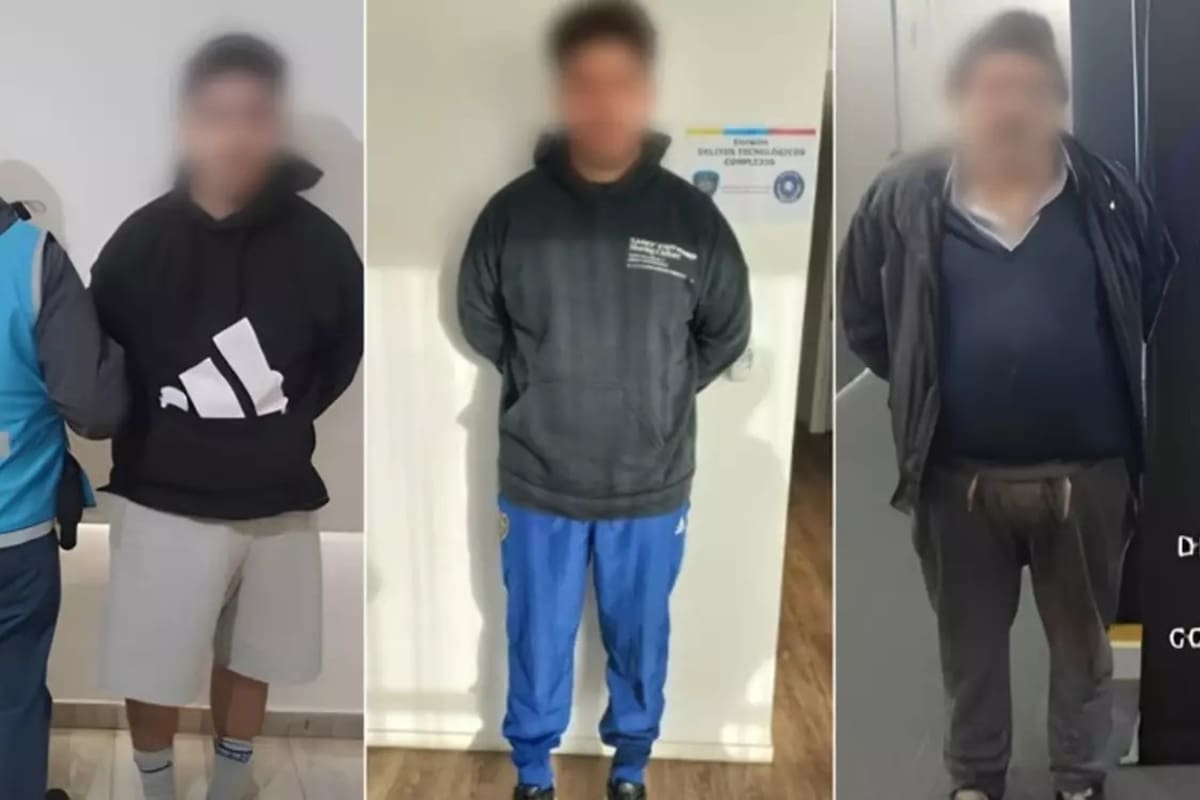 Los tres detenidos que este fin de semana se sumaron a los ocho que ya tenía la investigación