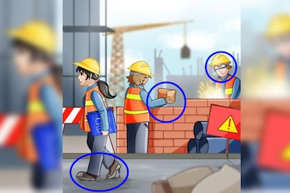 Los tres errores están con los tres trabajadores (Foto Gurú)