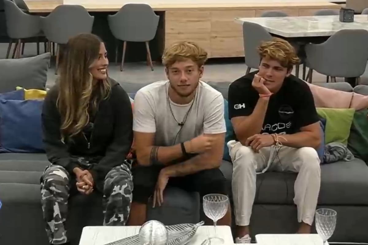 Los tres finalistas de esta edición de Gran Hermano: Julieta, Nacho y Marcos