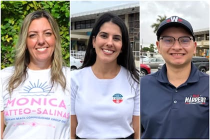 Los tres ganadores de la segunda vuelta electoral en Miami Beach y Hialeah