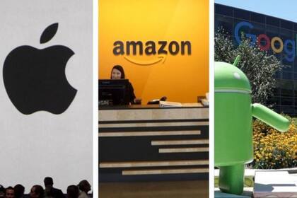 Los tres gigantes tecnológicos están luchando por convertirse en la empresa del billón de dólares