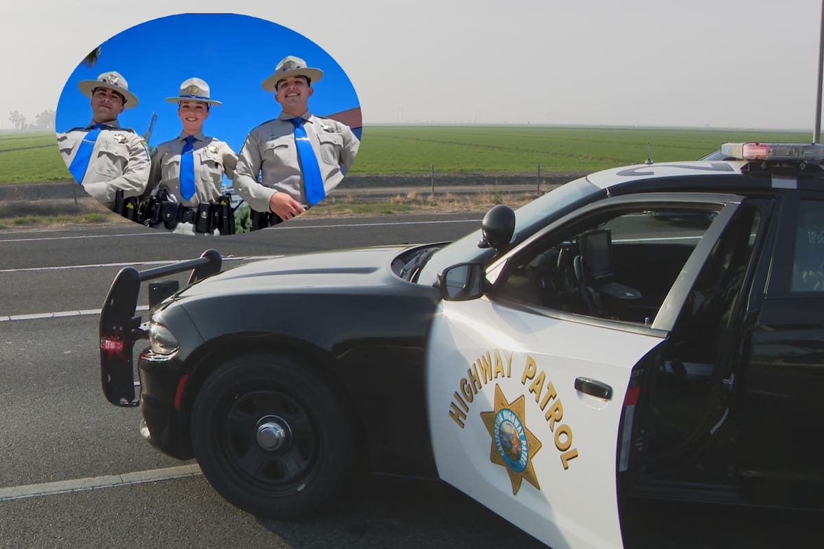 Los tres hermanos Quintero trabajan en la Patrulla de Caminos de California