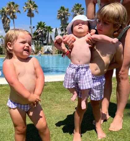 Los tres hijos de Vogue Williams