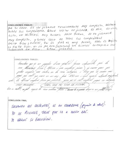 Los tres informes sobre Messi cuando recién llegaba a Barcelona