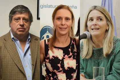 Los tres jueces que fallaron a favor de las clases presenciales en CABA: Marcelo López Alfonsín, Laura Perugini y María de las Nieves Macchiavelli Agrelo